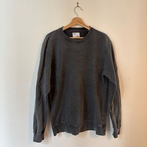 Colorful Standard Classic Organic Crewneck Sweater in Faded Black
